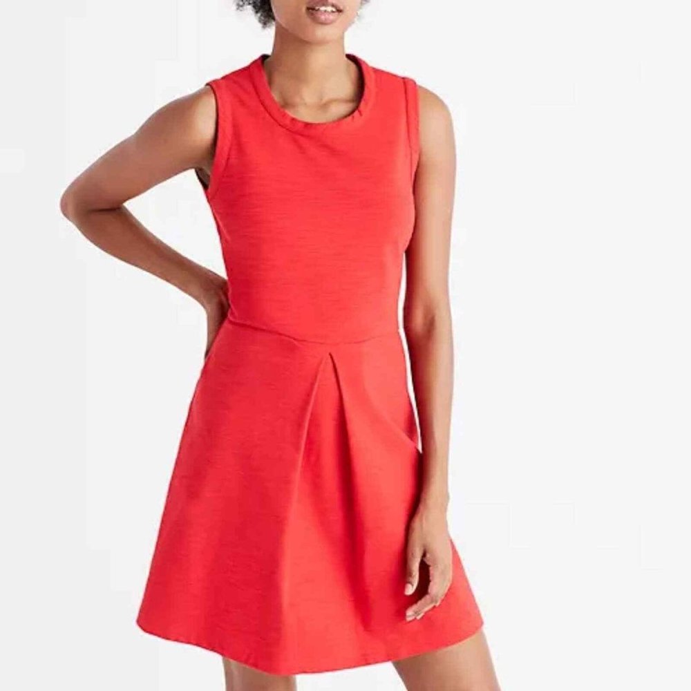 Red Madewell Dress NWT